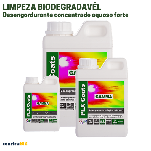 PLXCOATS Limpeza Gamma